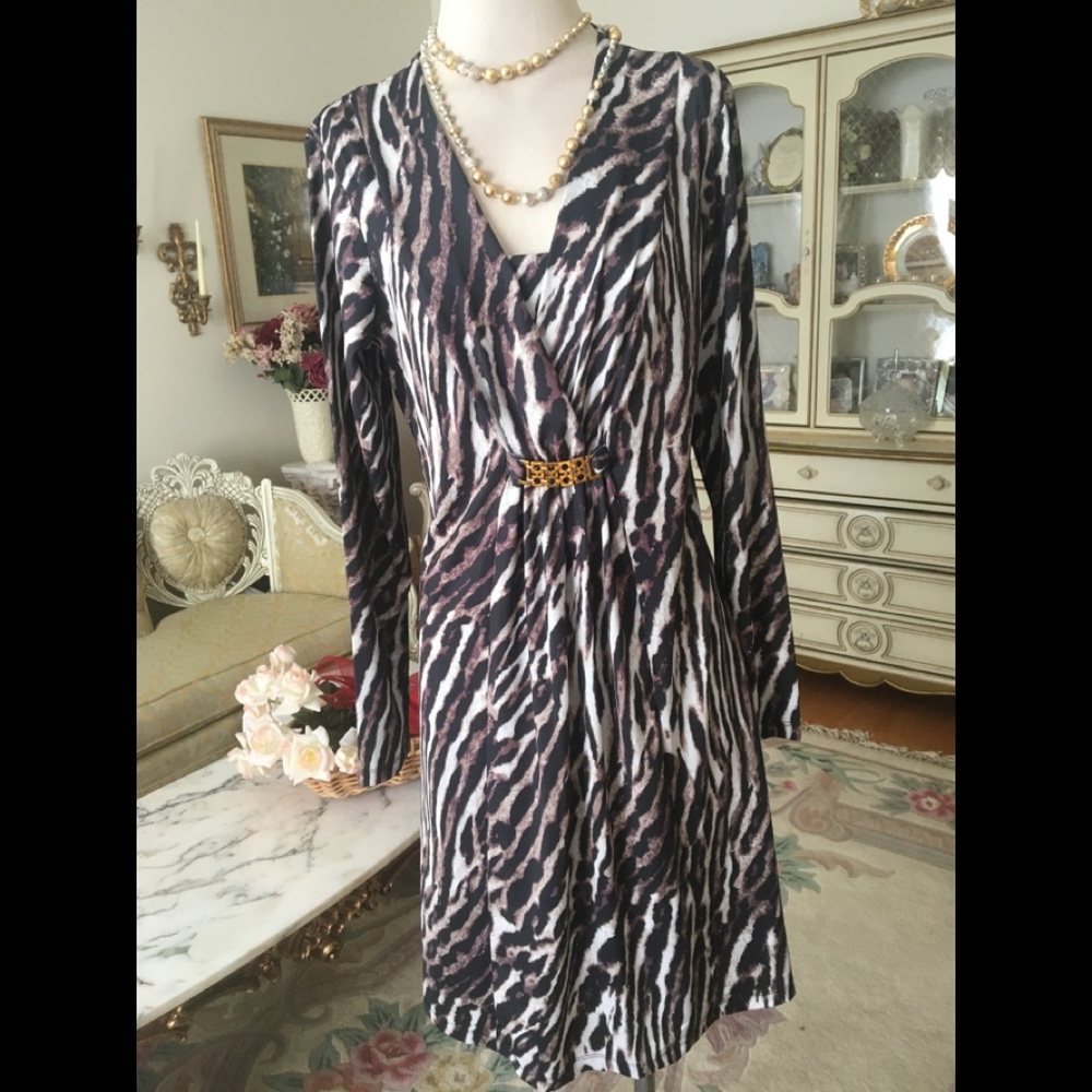 Signature Collection Animal Print dress